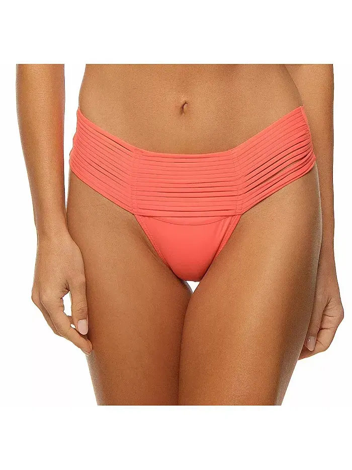 Женские плавки-бикини с многослойной резинкой Guria Beachwear — изображение 1 из 3, оранжевый