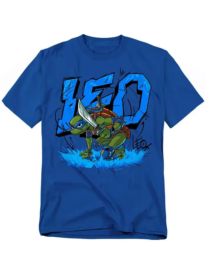 Мужская футболка Tales Of The Leo Groundbreaking Teenage Mutant Ninja Turtles — изображение 1 из 5, синий