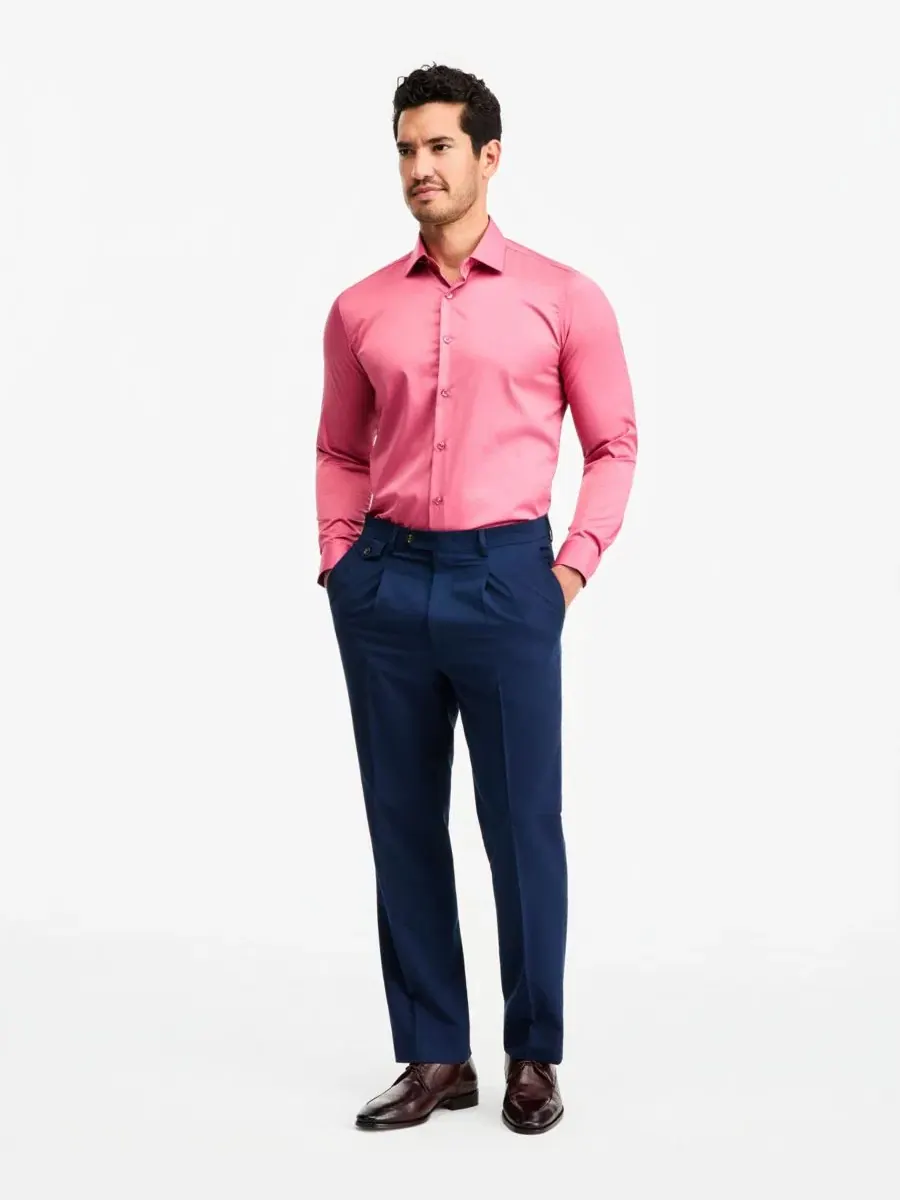Классические брюки от костюма Men's Classic-Fit Navy Suit Separate Pants Tayion Collection — 1