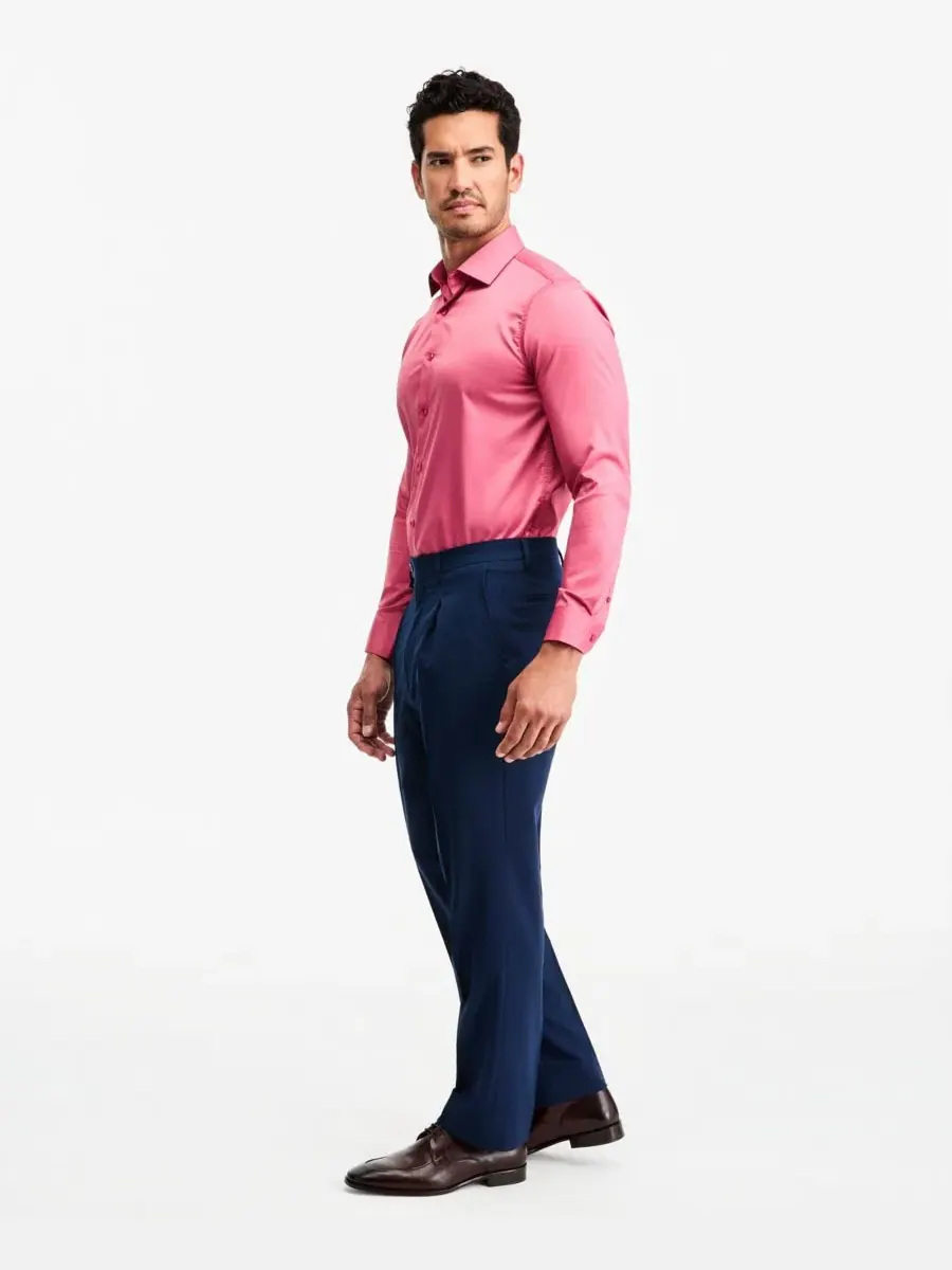 Классические брюки от костюма Men's Classic-Fit Navy Suit Separate Pants Tayion Collection — 2