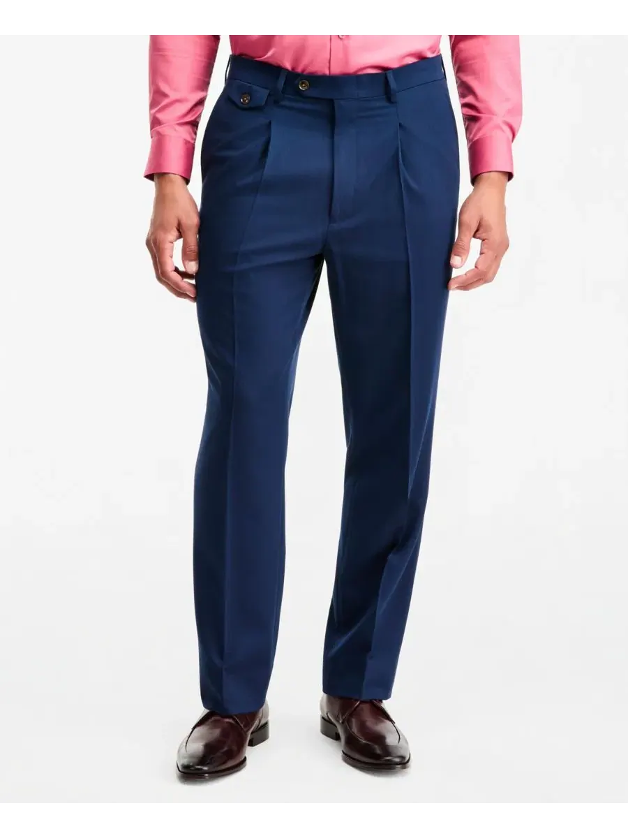 Классические брюки от костюма Men's Classic-Fit Navy Suit Separate Pants Tayion Collection — 3