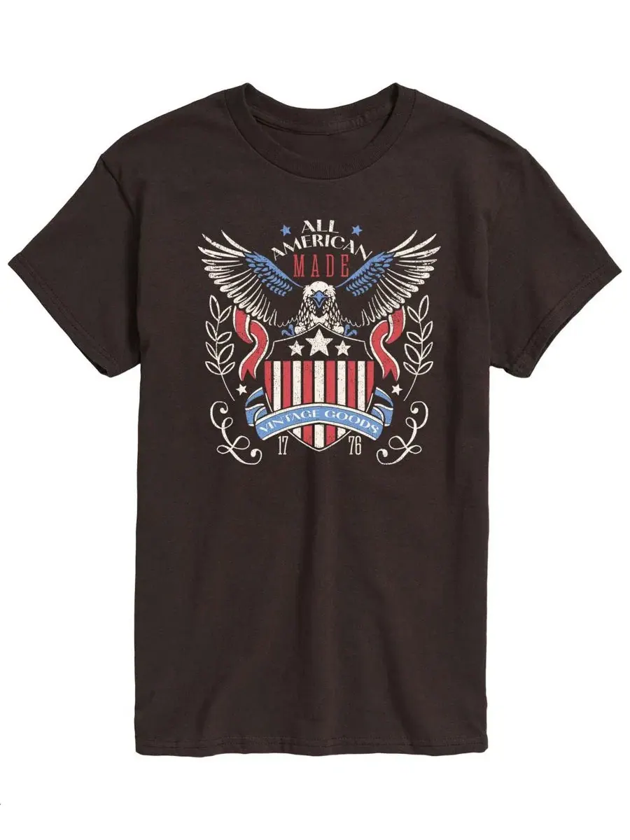 Мужские футболки с коротким рукавом и графическим принтом от All American Vintage Goods AIRWAVES