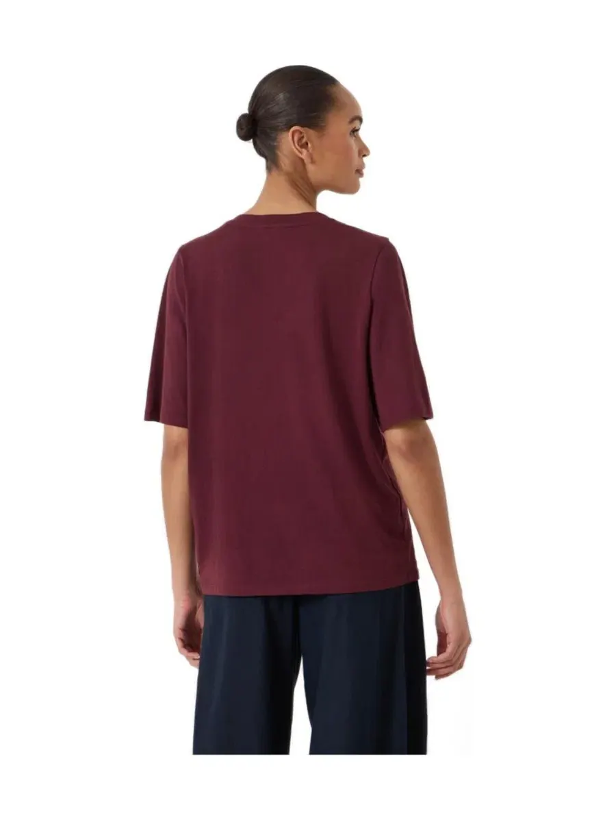 Футболка женская с V-образным вырезом и коротким рукавом Reece V-Neck Short-Sleeve Drapey T-Shirt — изображение 3 из 5