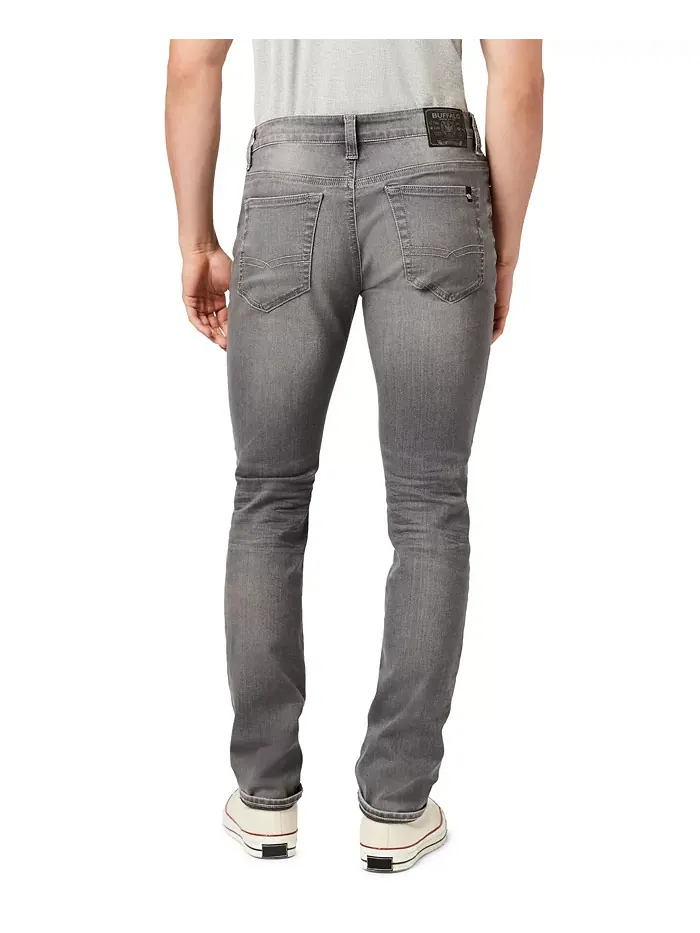 Мужские узкие джинсы Ash Denim Stretch Buffalo David Bitton — изображение 3 из 4, серый