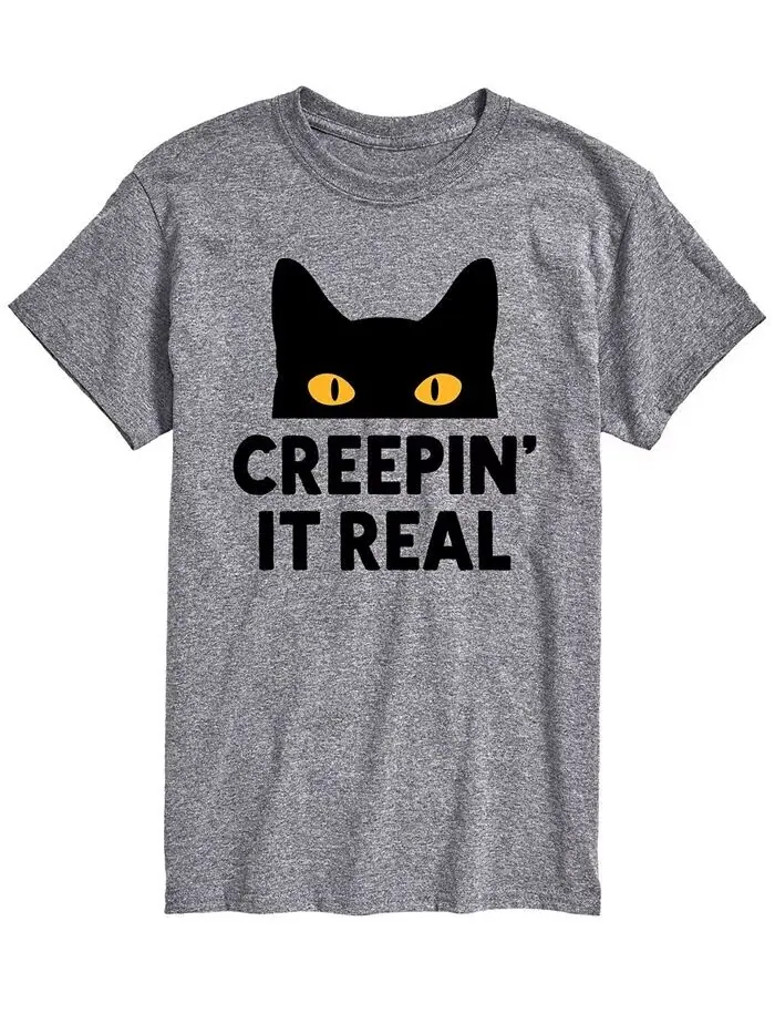 Мужская футболка Creepin' It Real Classic Fit AIRWAVES — изображение 1 из 2, серый