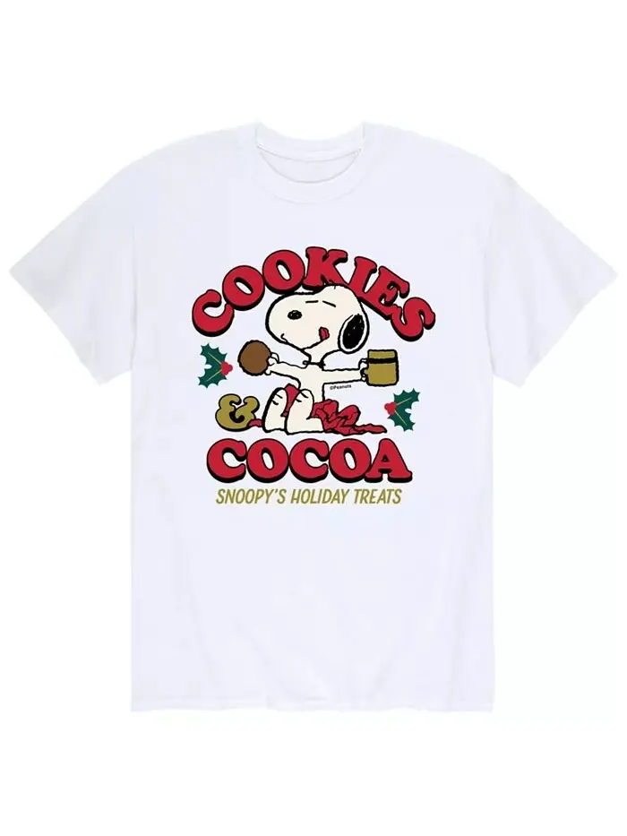 Футболка мужская Peanuts Cookies Cocoa AIRWAVES — изображение 1 из 2, белый