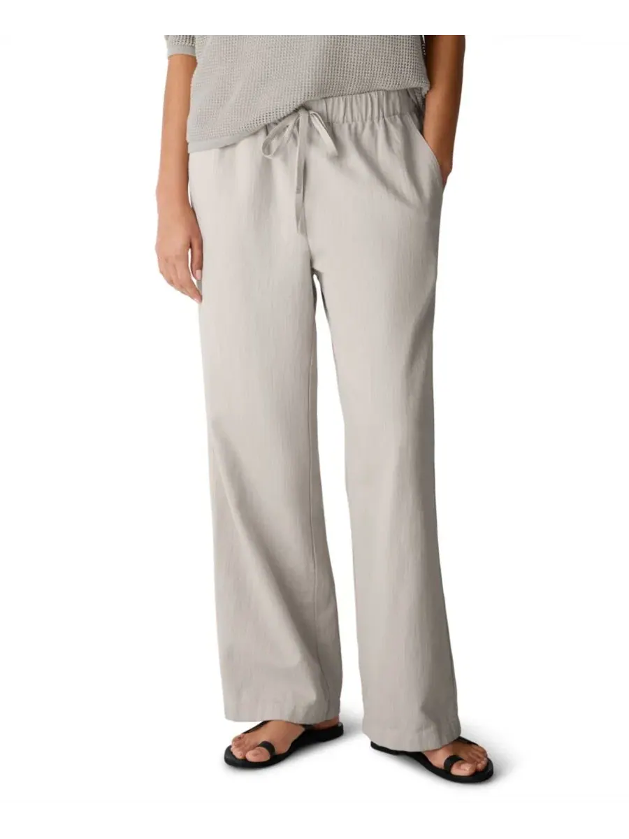 Брюки прямого кроя Petite Straight-Leg Pants Eileen Fisher