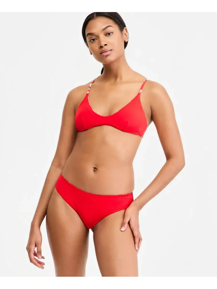 Купальник-бикини Roxy Days Of Summer Reversible — изображение 2 из 3, слоновая кость красный