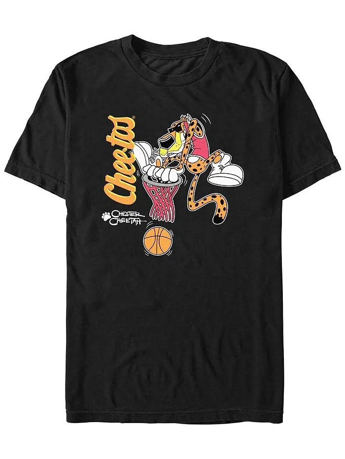 Мужская футболка Cheetos 90s Chester Hoopin с коротким рукавом Fifth Sun — изображение 1 из 1, черный