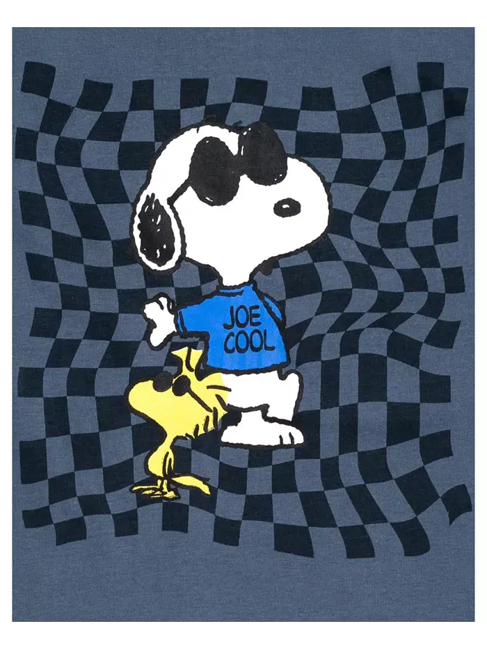 Мальчиковые футболки Woodstock Snoopy Charlie Brown, 3 штуки Peanuts — изображение 5 из 7, зеленый