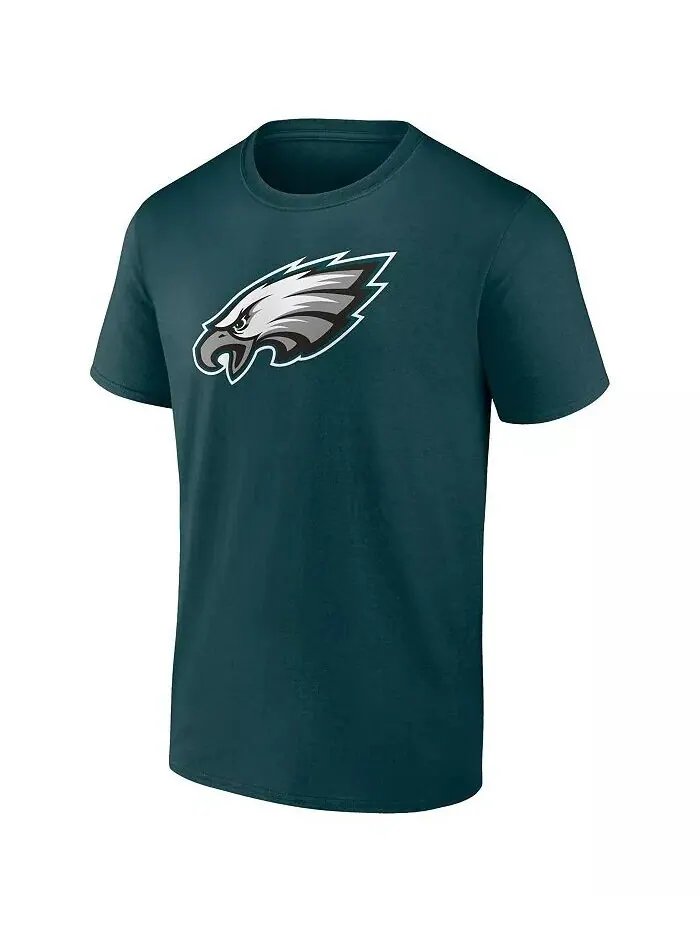 Мужская футболка Jalen Hurts Midnight Green Philadelphia Eagles Player Icon Fanatics — изображение 3 из 3, зеленый