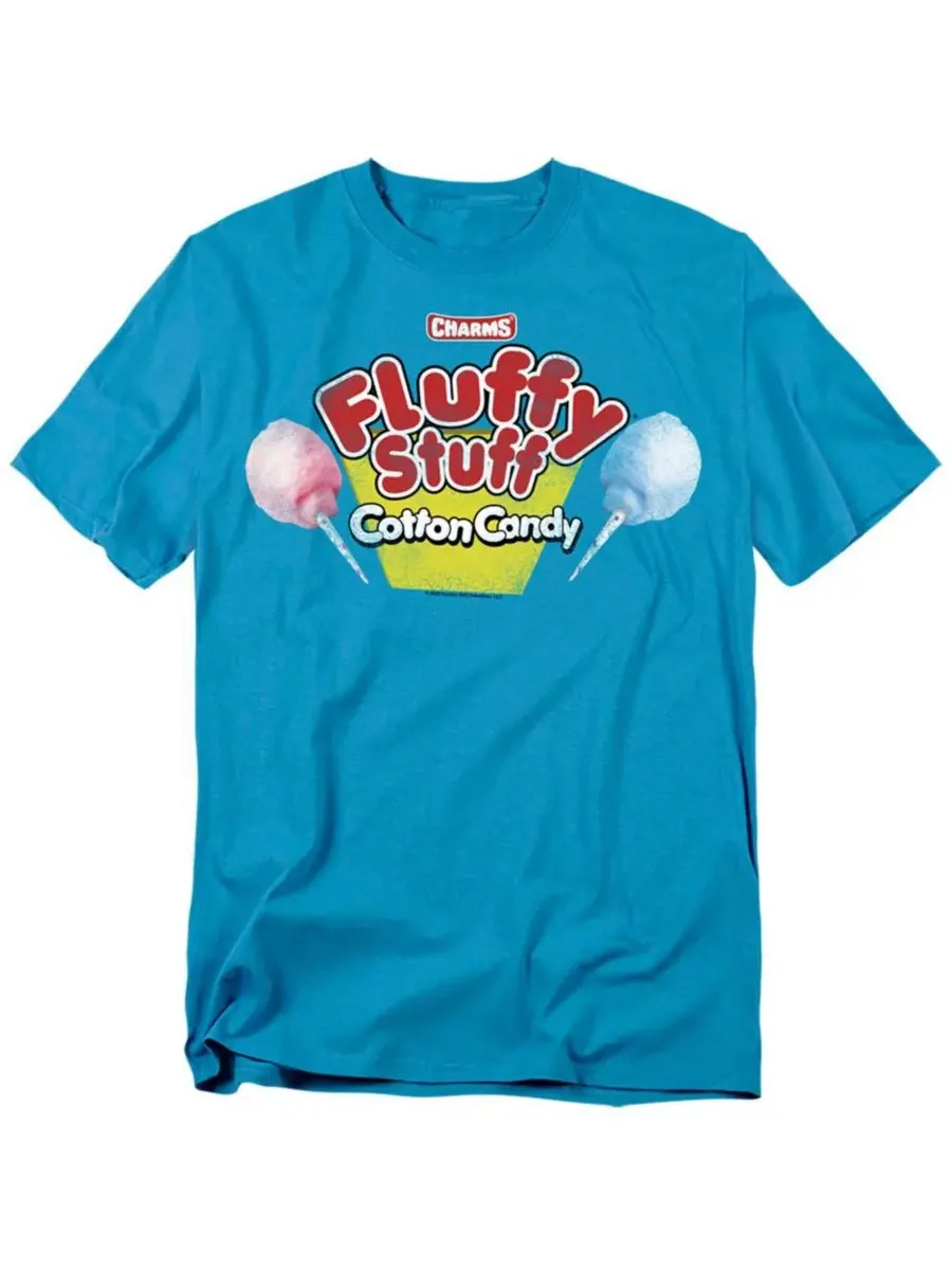 Мужская футболка с логотипом Fluffy Stuff Tootsie Roll — изображение 1 из 3, бирюзовый