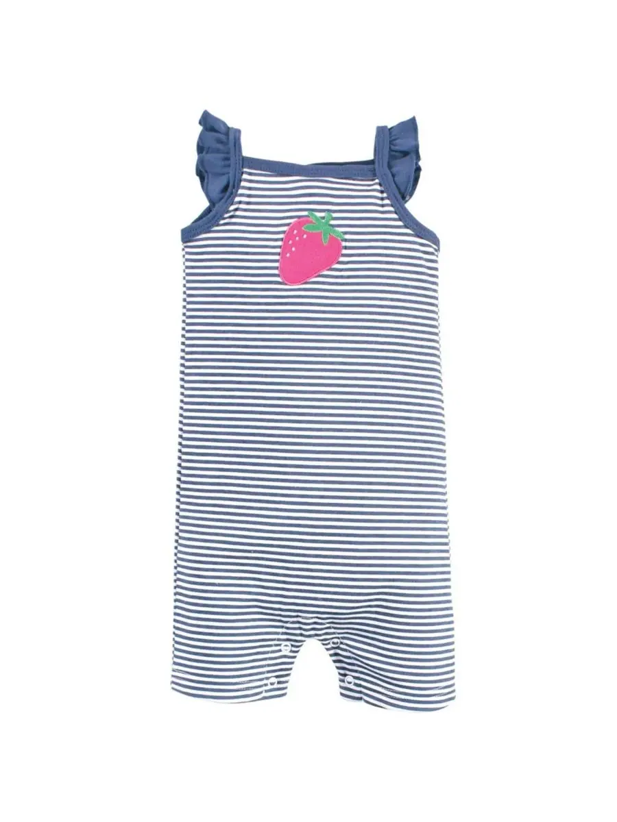 Хлопковые комбинезоны Hudson Baby — изображение 2 из 5, розовый