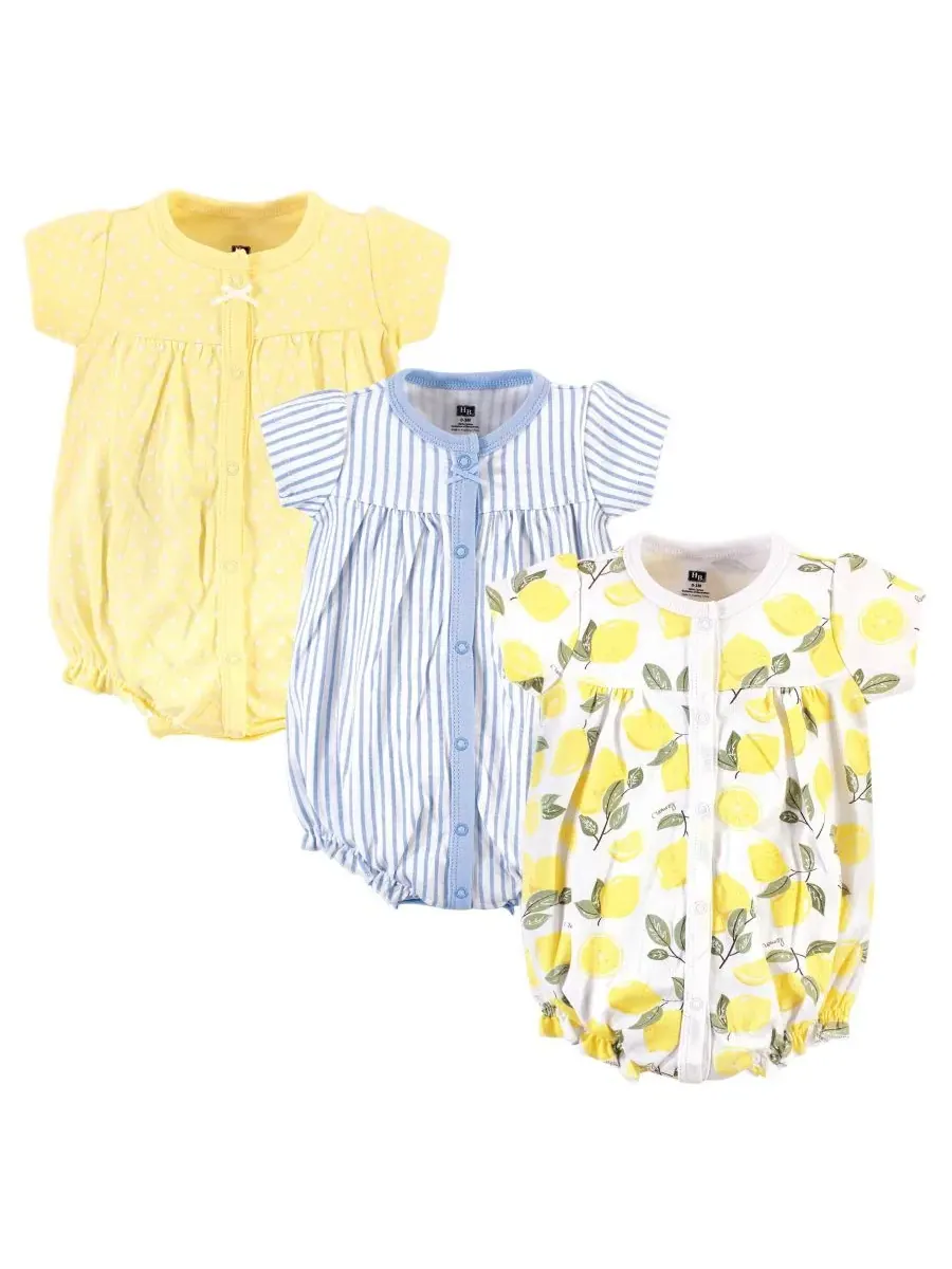 Хлопковые комбинезоны Hudson Baby — изображение 1 из 2, желтый