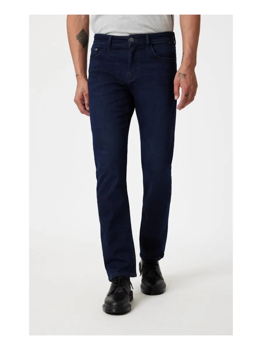 Мужские прямые брюки Mavi Zach Straight Leg, цвет Ink Brushed Supermove Mavi Jeans