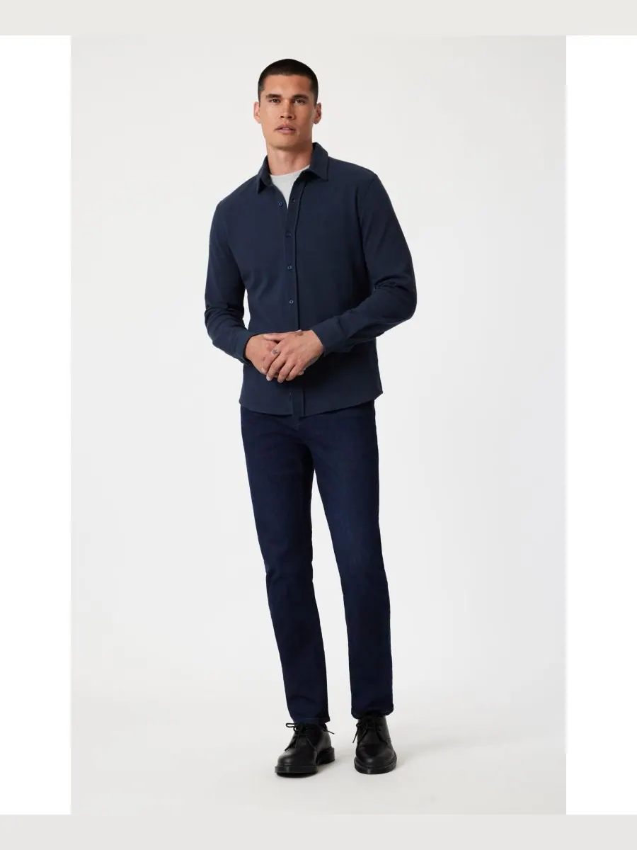 Мужские прямые брюки Mavi Zach Straight Leg, цвет Ink Brushed Supermove Mavi Jeans — изображение 6 из 6
