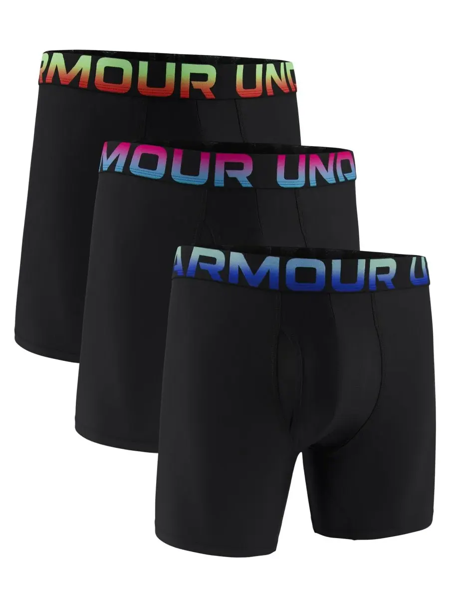 Мужские боксерские трусы Boxerjock Performance Tech Novelty, комплект из 3 штук Under Armour