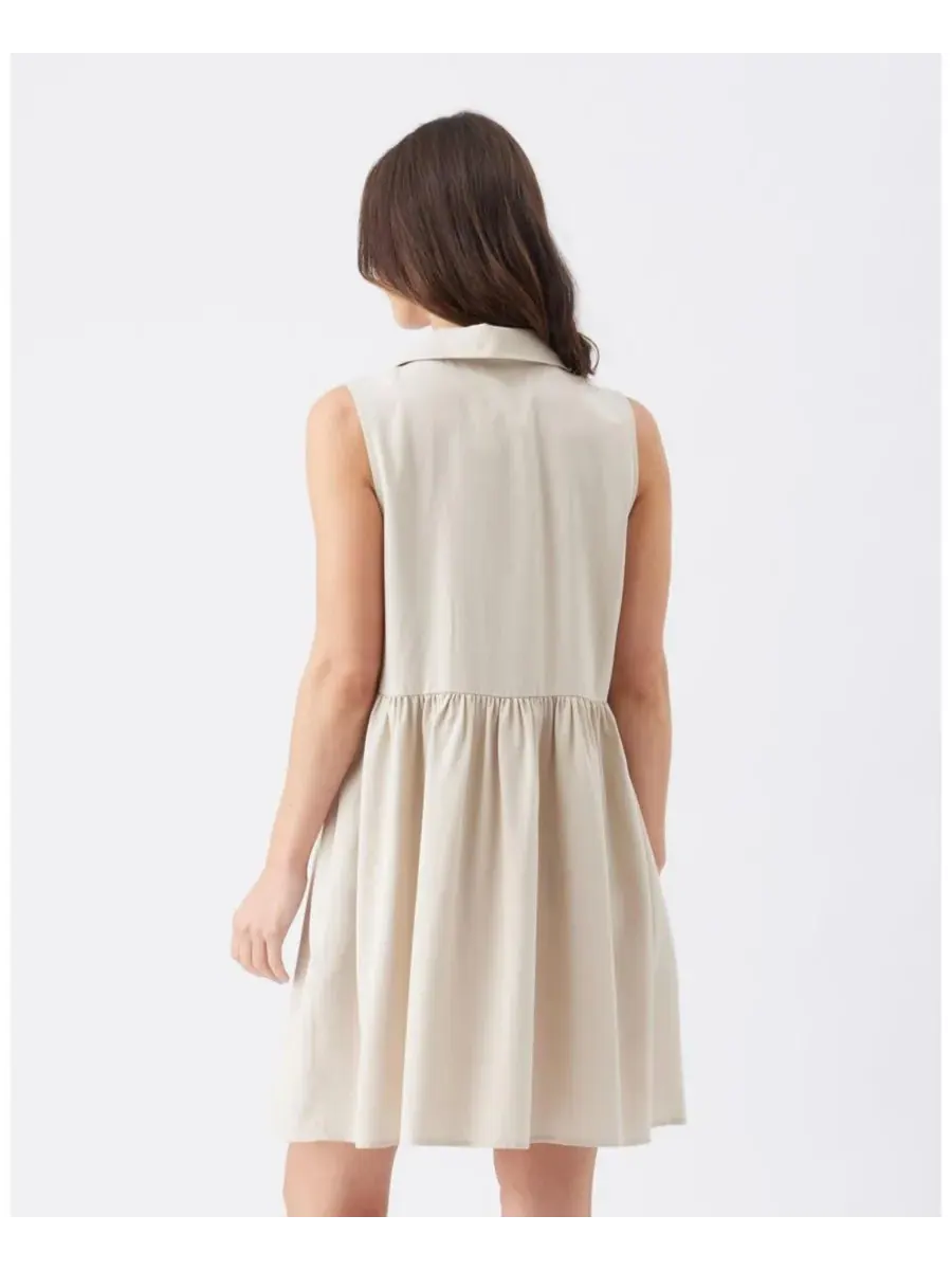Ripe Maternity Платье для беременных Chloe из тенсела — изображение 5 из 7, бежевый
