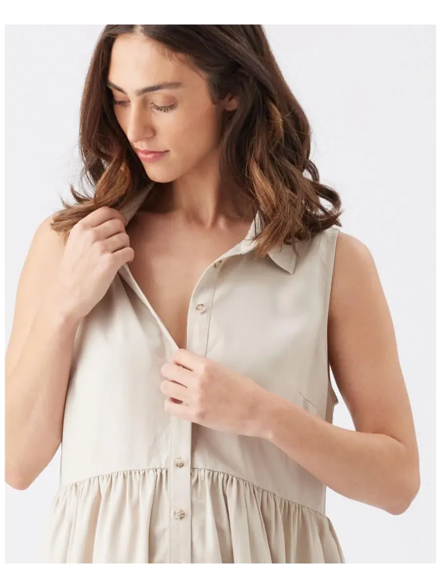 Ripe Maternity Платье для беременных Chloe из тенсела — изображение 7 из 7, бежевый