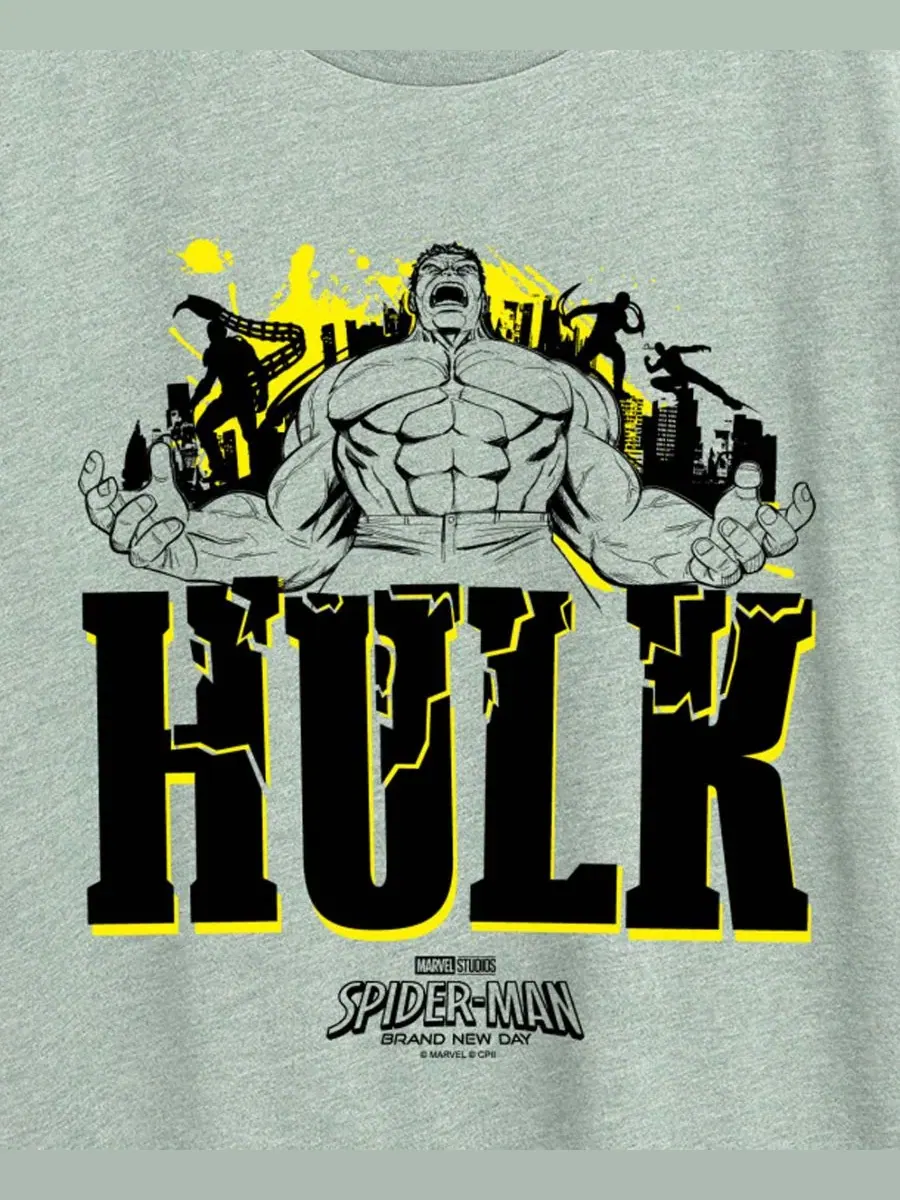 Футболка с коротким рукавом с принтом Spider-Man Brand New Day Hybrid Apparel — изображение 3 из 3, зеленый