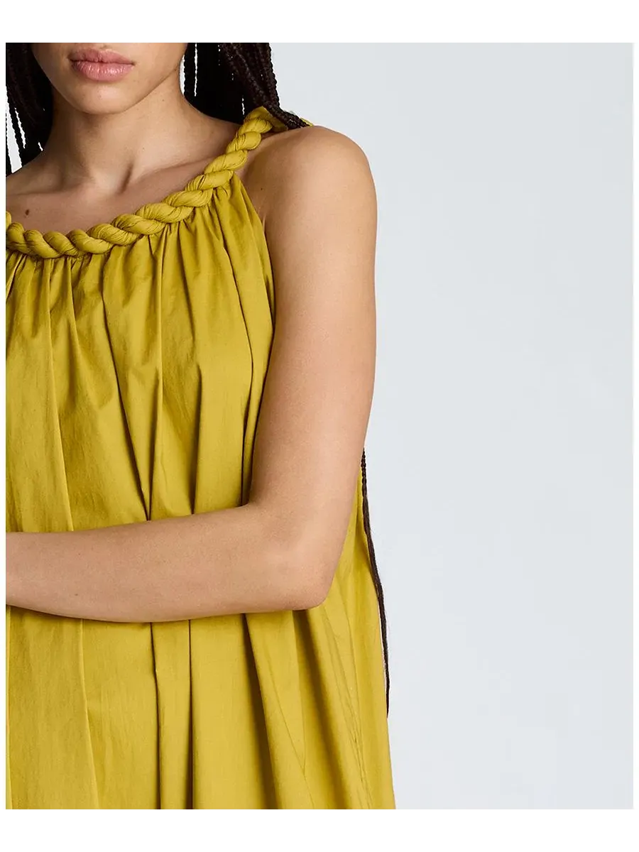 Макси-платье с вырезом лодочка Kenneth Cole, Pear — изображение 6 из 9