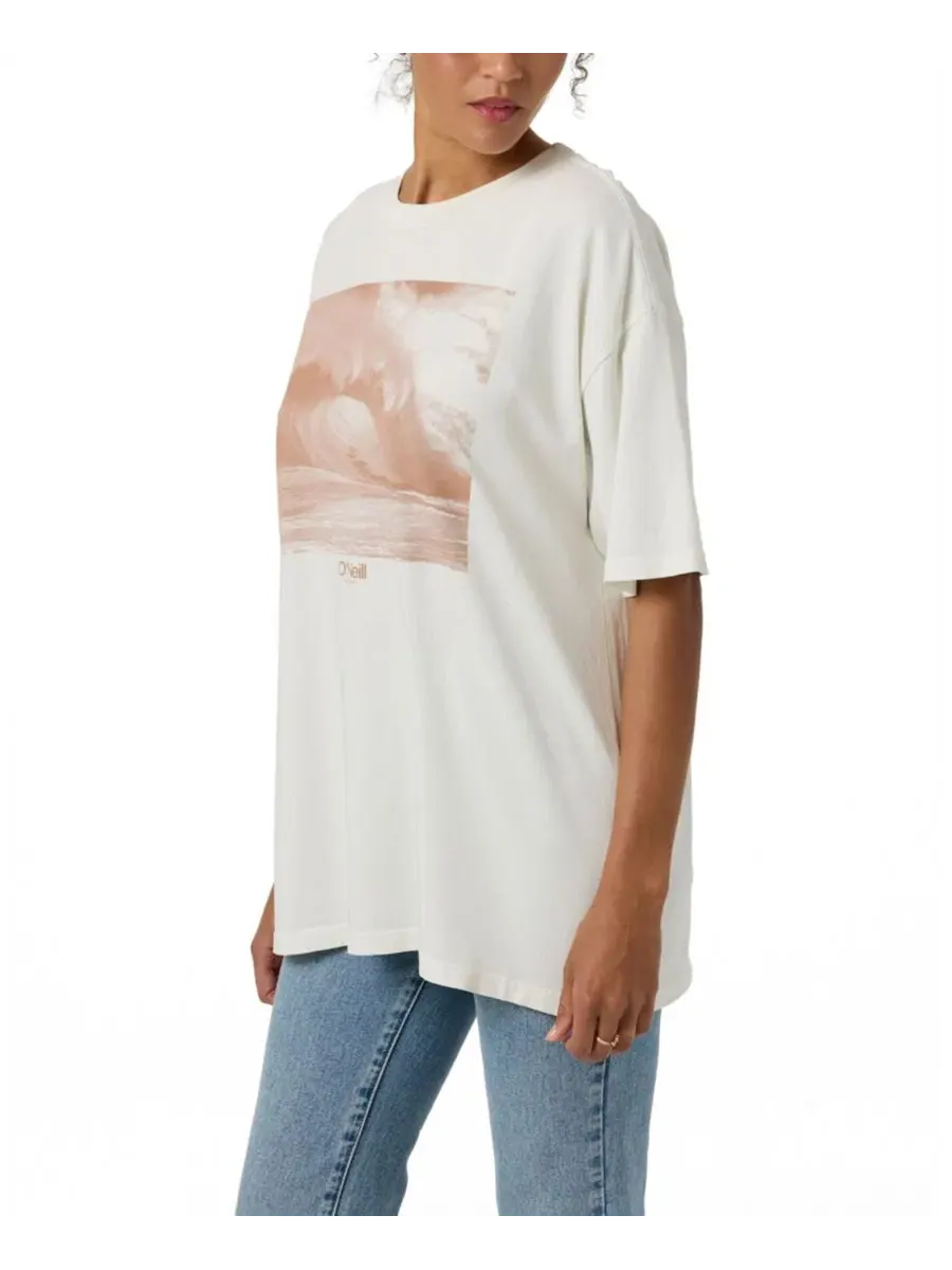Футболка Oversized из хлопка O'Neill — изображение 3 из 5, тофу