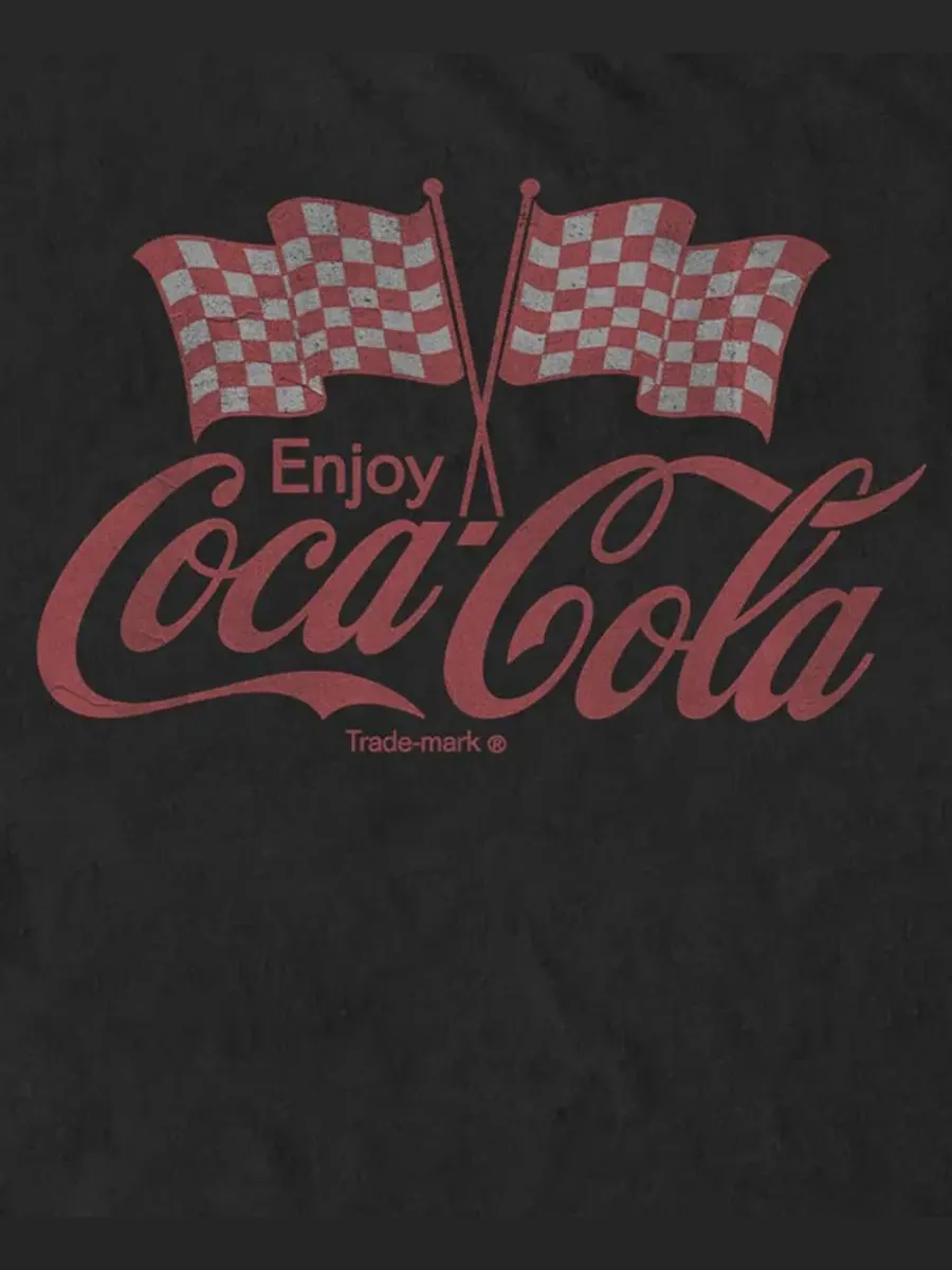 Футболка с принтом Coke Flags Fifth Sun — изображение 3 из 3, черный