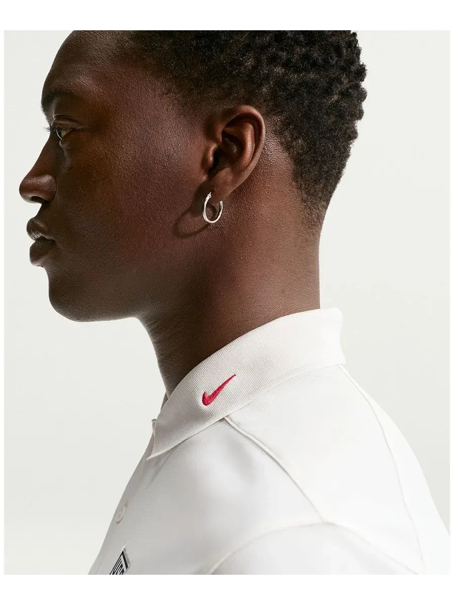 Футболка-поло Dri-FIT сборной США по футболу Nike — изображение 3 из 5, белый
