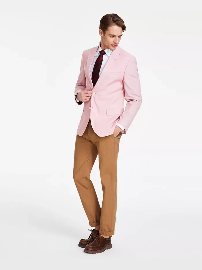 Мужской спортивный пиджак Modern-Fit из шамбре Nautica