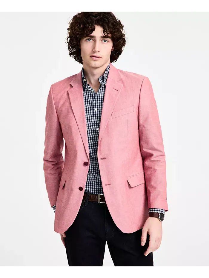 Мужской спортивный пиджак Modern-Fit из шамбре Nautica