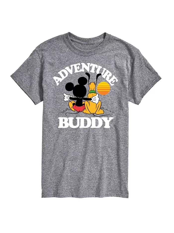 Гибридная футболка с коротким рукавом Disney Adventure Buddy для мужчин AIRWAVES — изображение 1 из 6