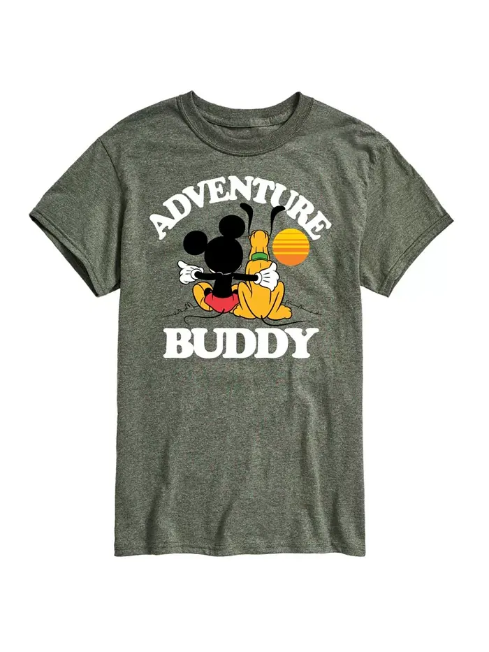 Гибридная футболка с коротким рукавом Disney Adventure Buddy для мужчин AIRWAVES — изображение 6 из 6
