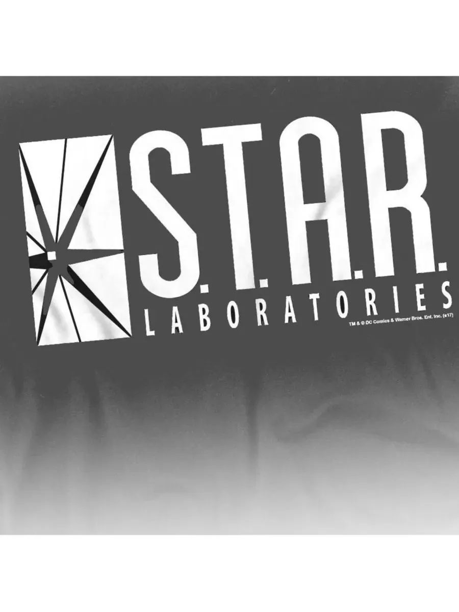 Футболка с принтом The S.T.A.R. Flash — изображение 3 из 3, черный
