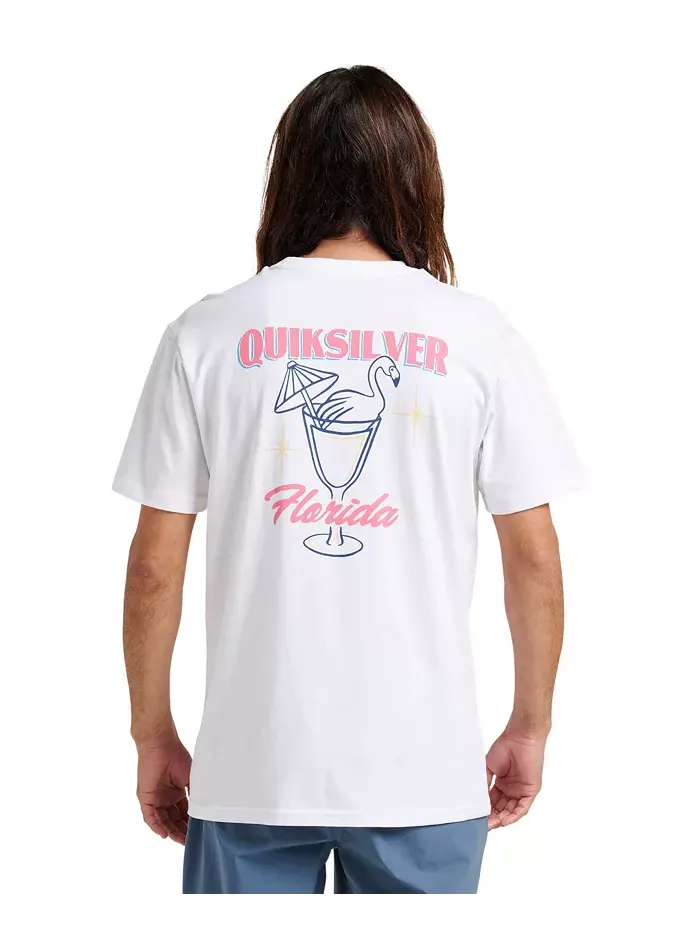 Мужская футболка Florida Time Quiksilver — изображение 1 из 3, белый