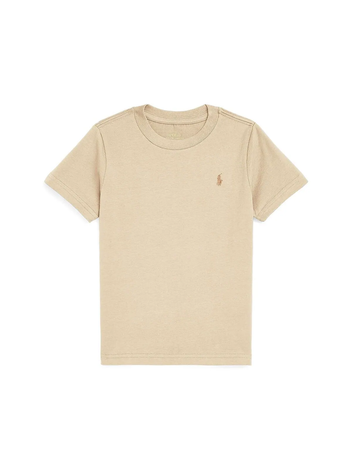 Футболка с круглым вырезом из хлопкового джерси для мальчиков Big Boys Polo Ralph Lauren — изображение 1 из 2