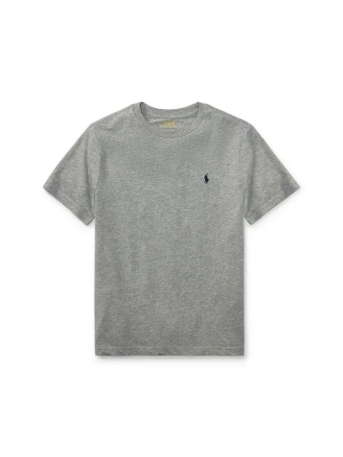 Футболка с круглым вырезом из хлопкового джерси для мальчиков Big Boys Polo Ralph Lauren