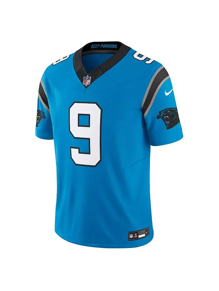 Мужская лимитированная джерси Bryce Young Carolina Panthers Vapor F.U.S.E Nike — изображение 2 из 5, синий