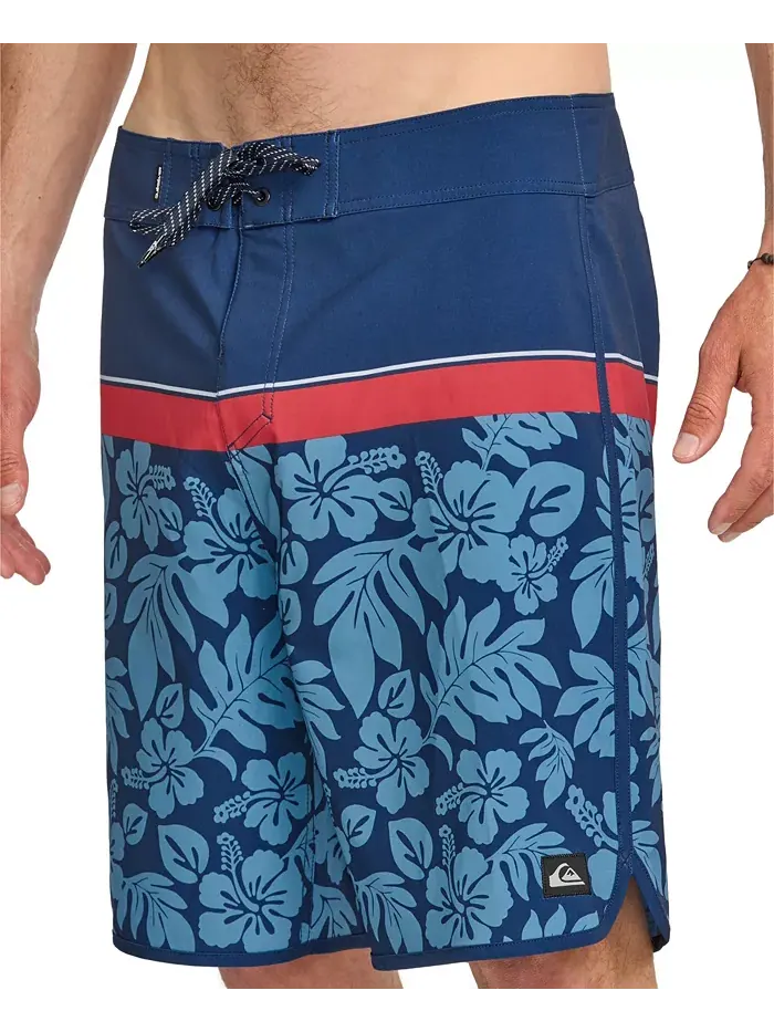 Мужские шорты для серфинга Surfsilk Hawaii Scallop 19 Quiksilver — изображение 4 из 7, синий