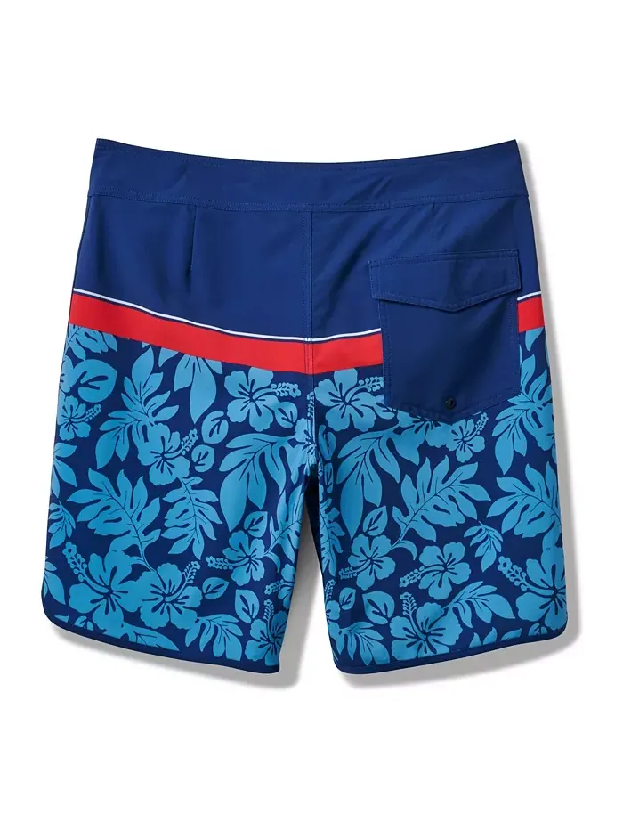 Мужские шорты для серфинга Surfsilk Hawaii Scallop 19 Quiksilver — изображение 7 из 7, синий