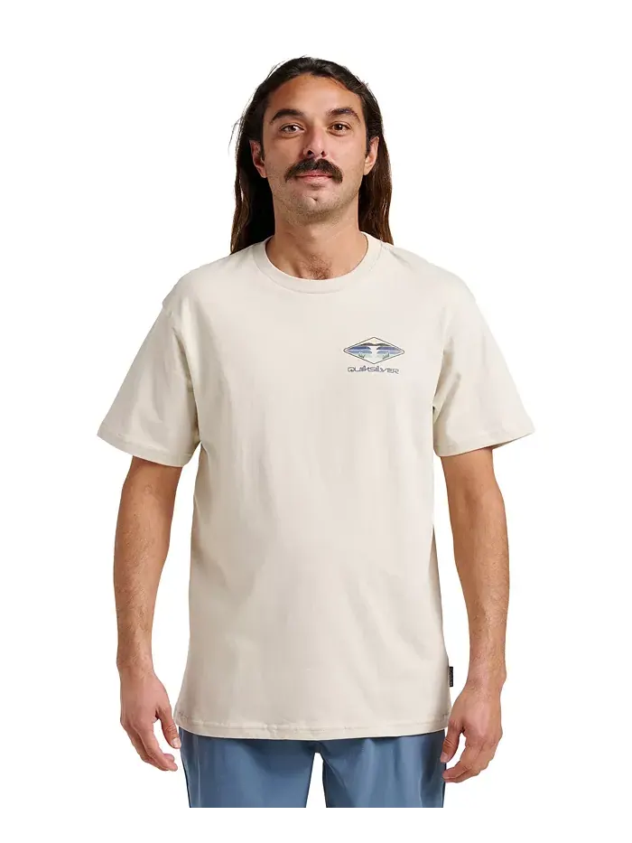 Мужская футболка Peak Day Quiksilver — изображение 3 из 3, черный