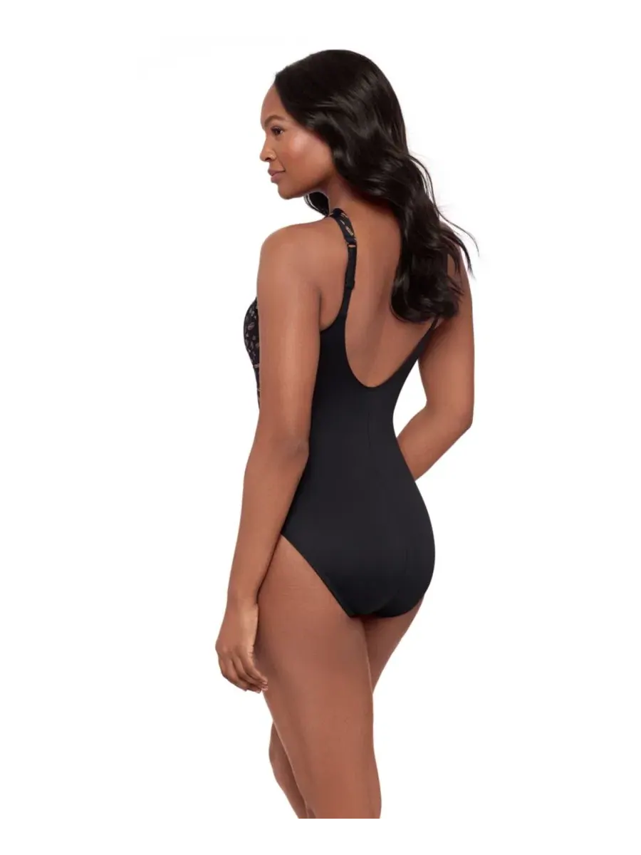 Цельный купальник Rock Solid Aphrodite Miraclesuit — изображение 2 из 3, черный