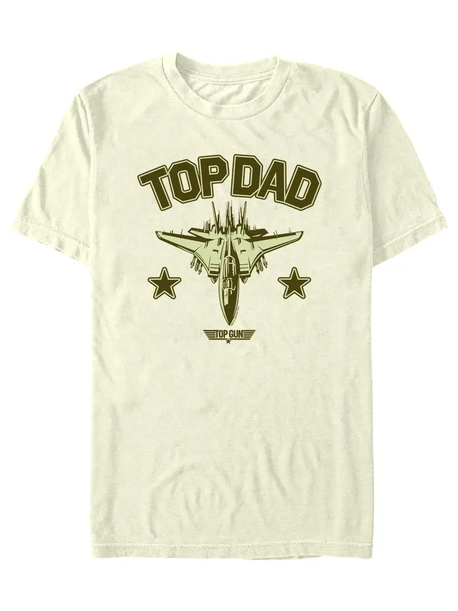 Мужская футболка с коротким рукавом "Top Dad Plane" Fifth Sun — изображение 1 из 3, прозрачный