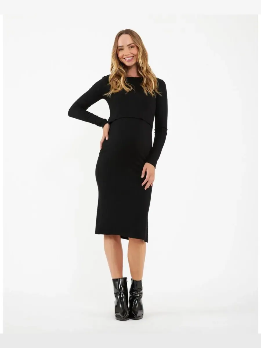 Ripe Maternity Комплект для кормления и беременности Penny Double Up — изображение 1 из 7, черный