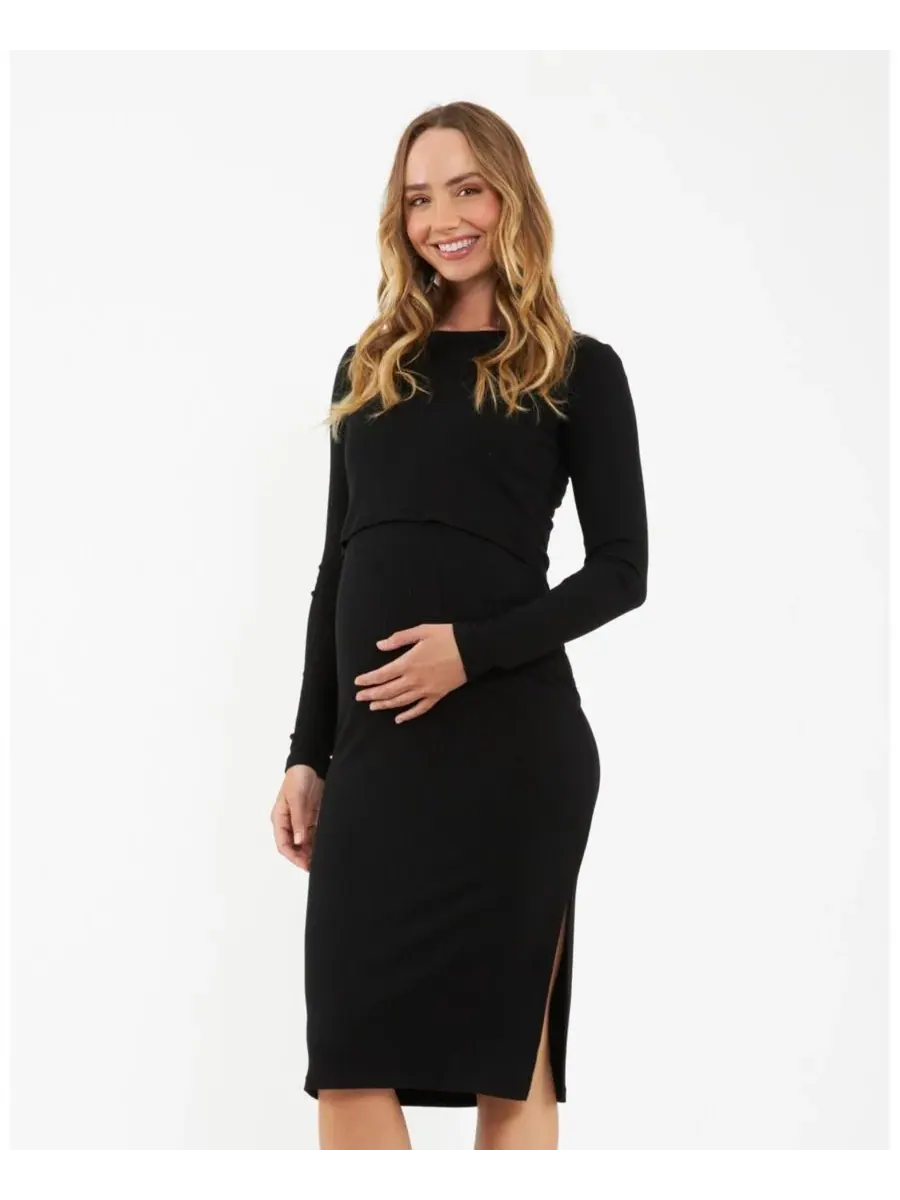 Ripe Maternity Комплект для кормления и беременности Penny Double Up — изображение 3 из 7, черный