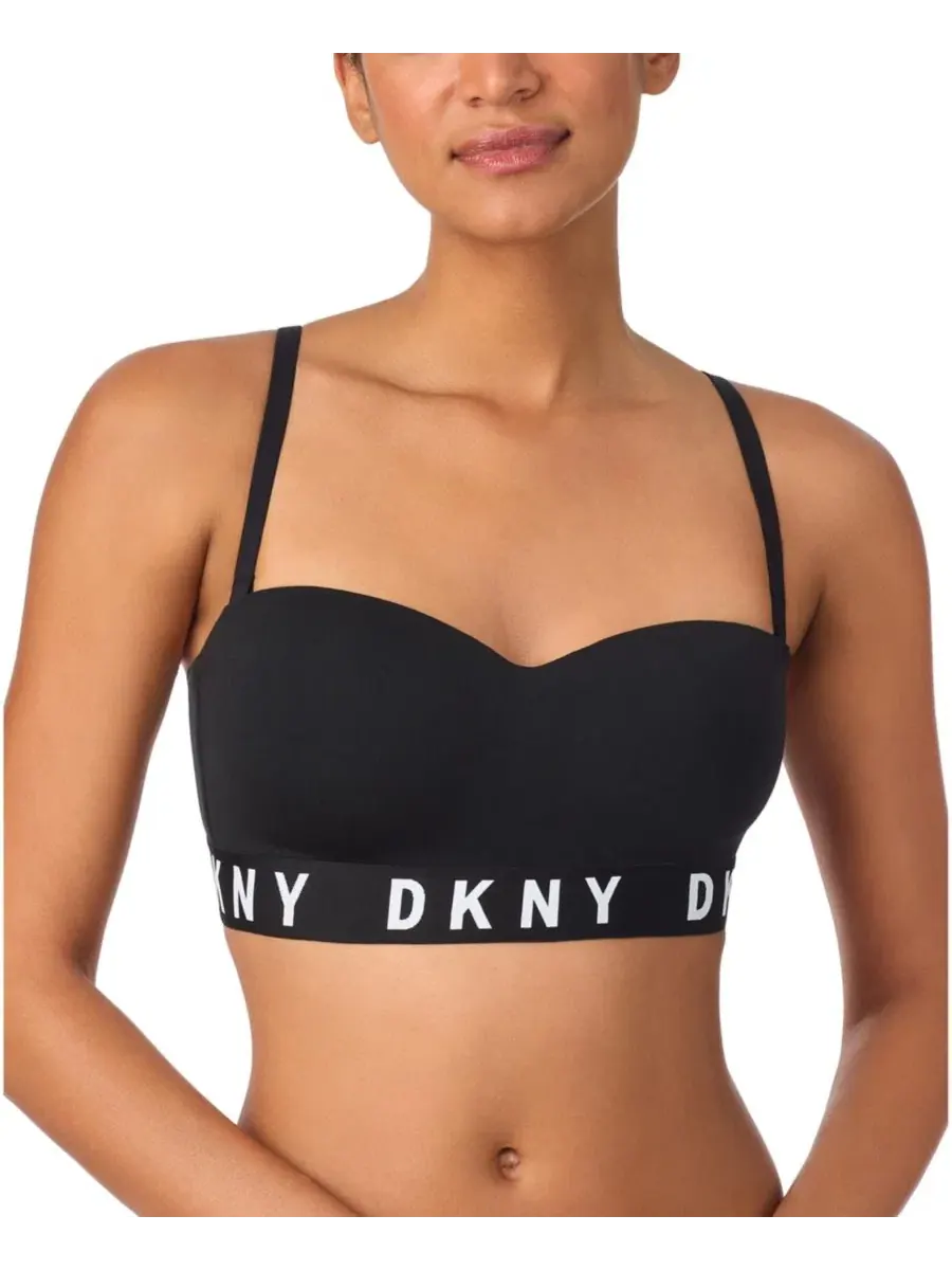 Бюстгальтер-бандо с формованными чашками, модель Cozy Boyfriend DKNY