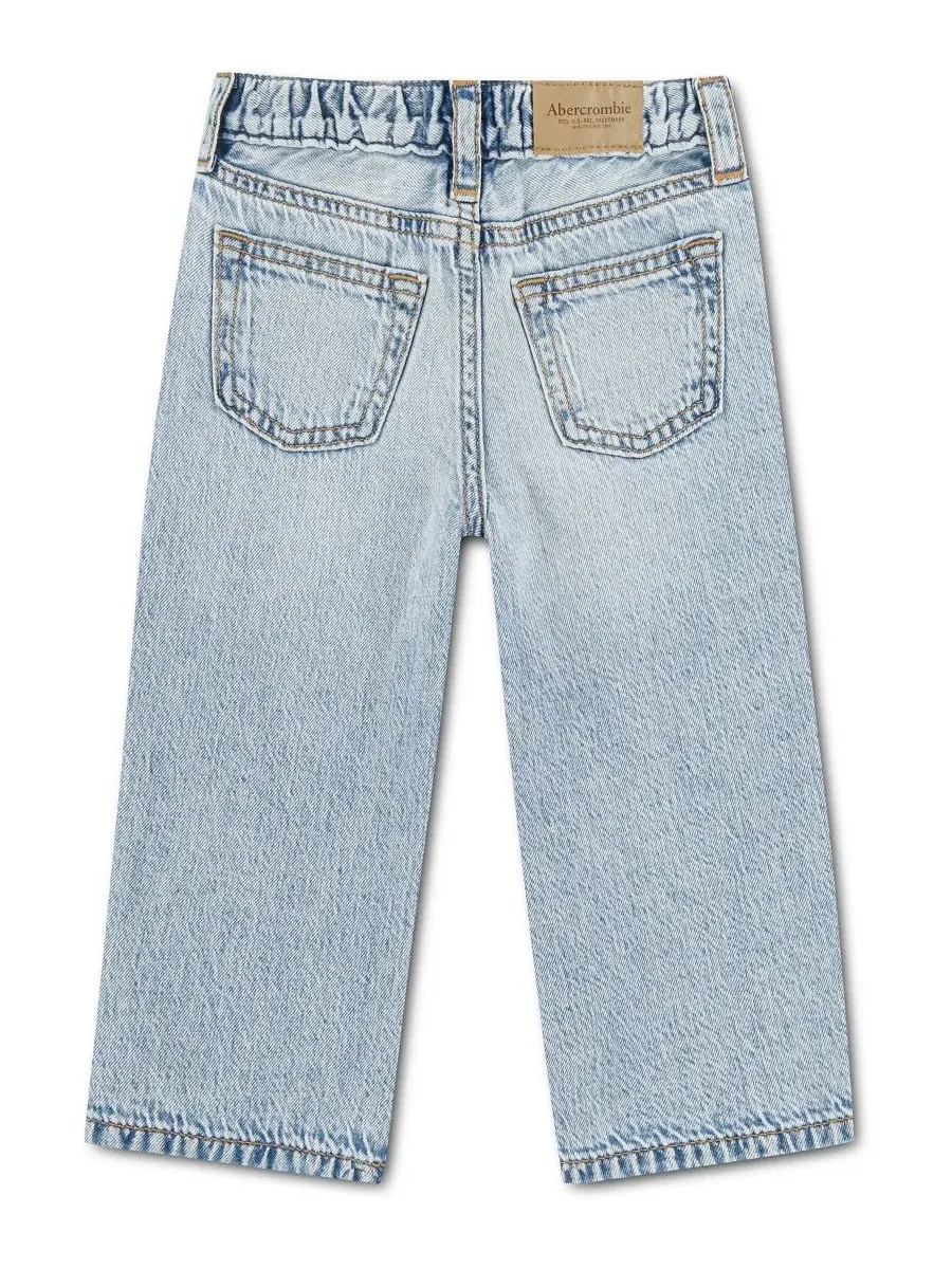 Джинсы свободного кроя для мальчиков 2T-5T Abercrombie Kids — изображение 2 из 10, синий