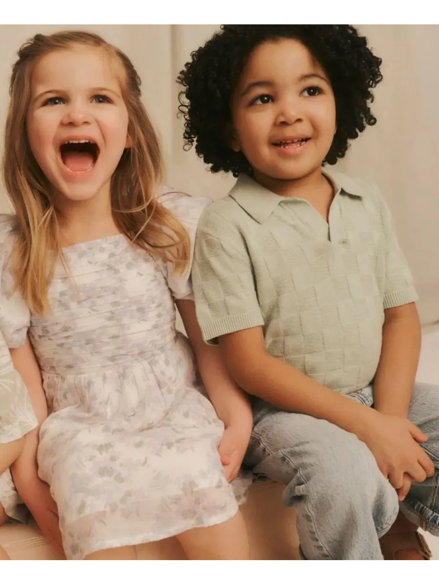 Джинсы свободного кроя для мальчиков 2T-5T Abercrombie Kids — изображение 8 из 10, синий