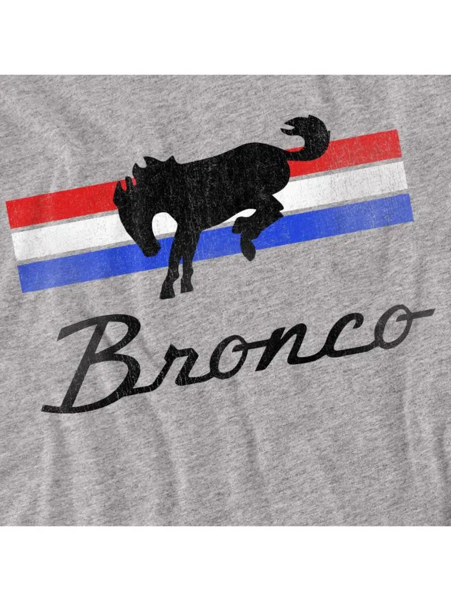 Футболка с длинным рукавом Bronco Stripes Logovision — изображение 2 из 3, приглушенный