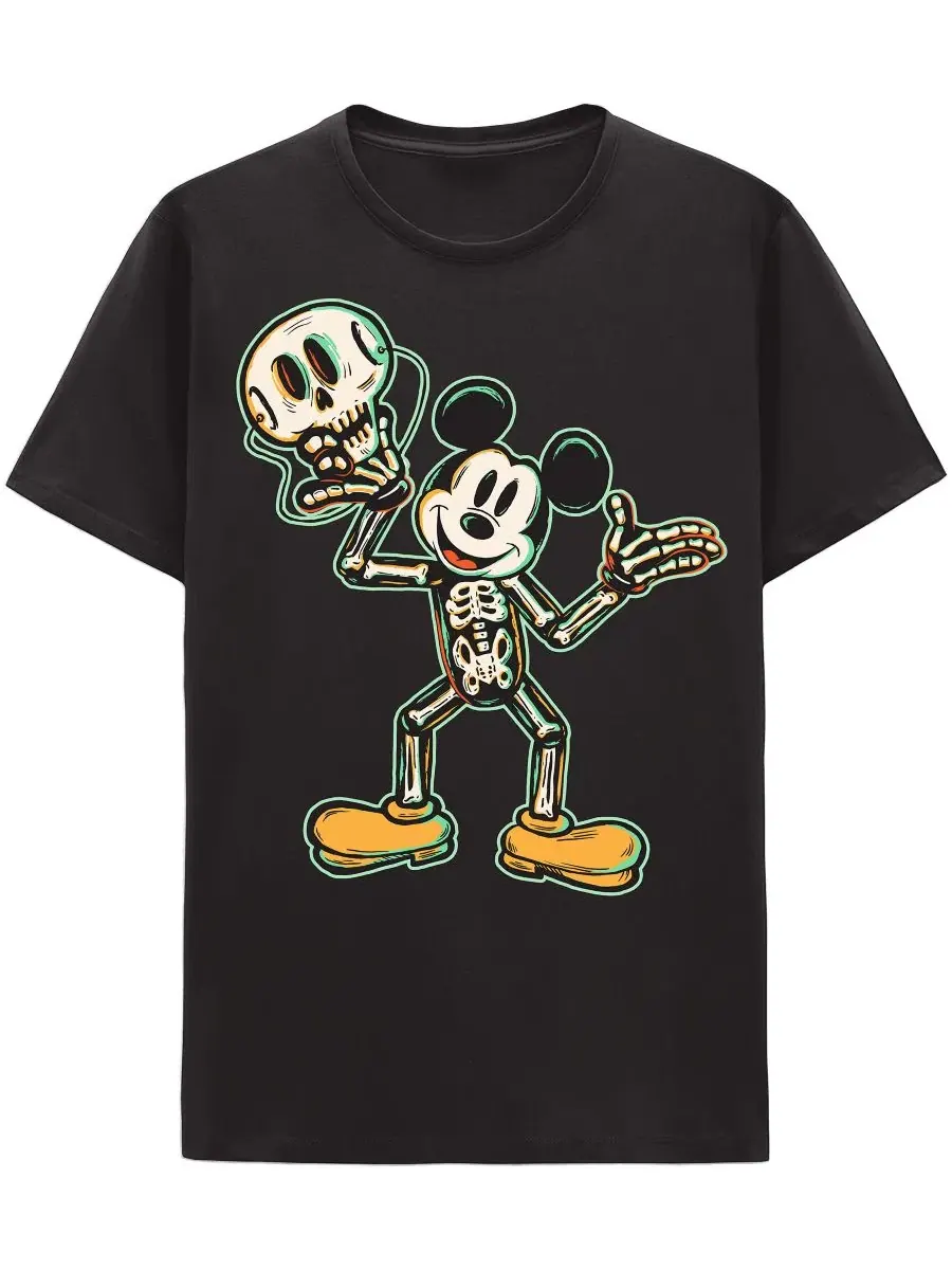 Футболка с длинным рукавом Mickey Mouse Halloween Hybrid Apparel — изображение 1 из 3, черный