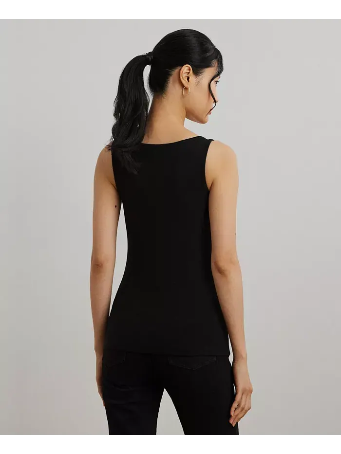 Топ-топ-стрейч Lauren Ralph Lauren — изображение 4 из 8, черный